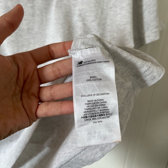 New Balance Grey Tee - Picture 8 of 9